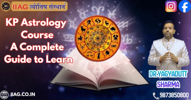 KP Astrology Course: A Complete Guide to Learning Dr.Yagya Dutt Sharma