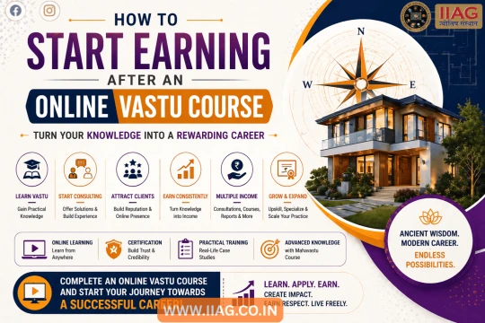 How to Start Earning After an Online Vastu Course