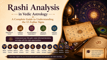 Rashi Analysis in Vedic Astrology: A Complete Guide to Understanding the 12 Zodiac Signs