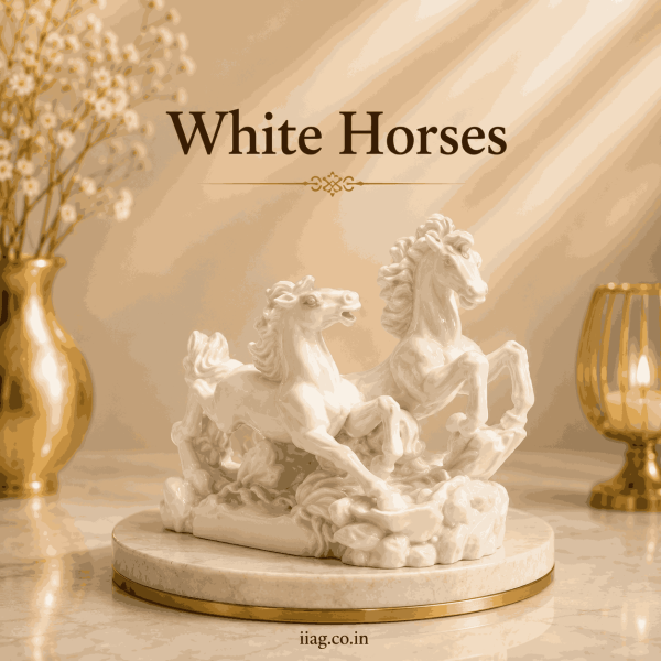 White Horses (Pair of 2 Horse)