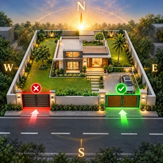 Main Gate Acc. Of Vastu