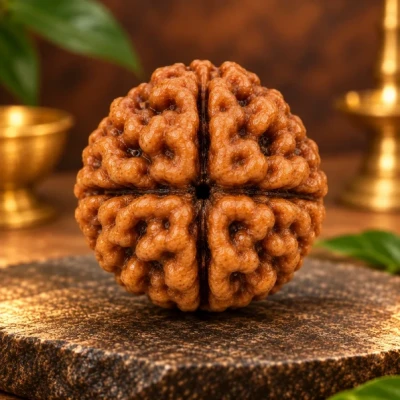 Four Mukhi Rudraksha