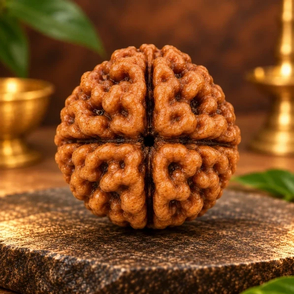 Four Mukhi Rudraksha