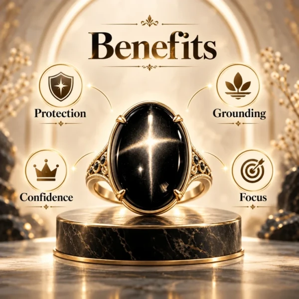 Black Star Gemstone