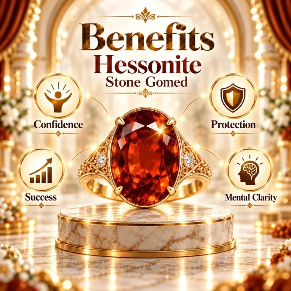 Hessonite Stone (Gomed)